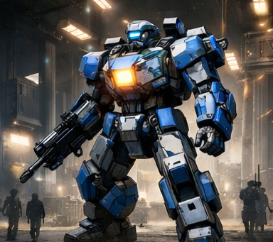 Assault mech frame