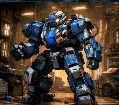 Heavy mech frame